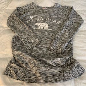 Feathers Maternity Sweatshirt S